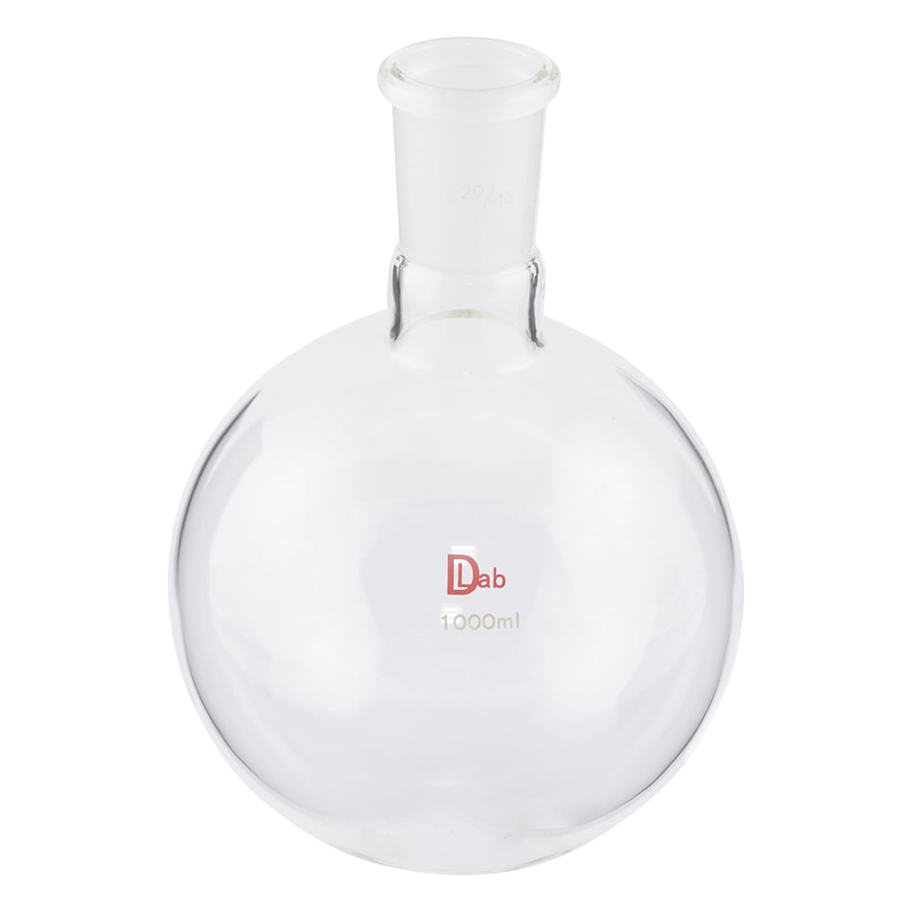 Common ground round bottom flask (borosilicate glass-1) 1000mL 29/42 1pc