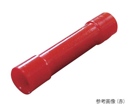 Crimp sleeve with insulation coating for copper wire (for butt joints, B type) Red 10 pieces HC TMV-B-1.25 1 pack (10 pieces)