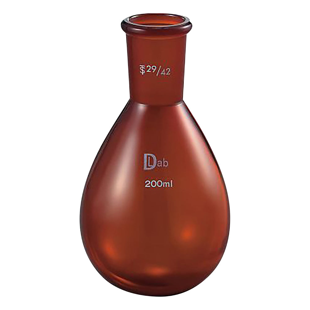 공통 슬라이딩 가지 플라스크(다갈색) 200mL 29/42 1개