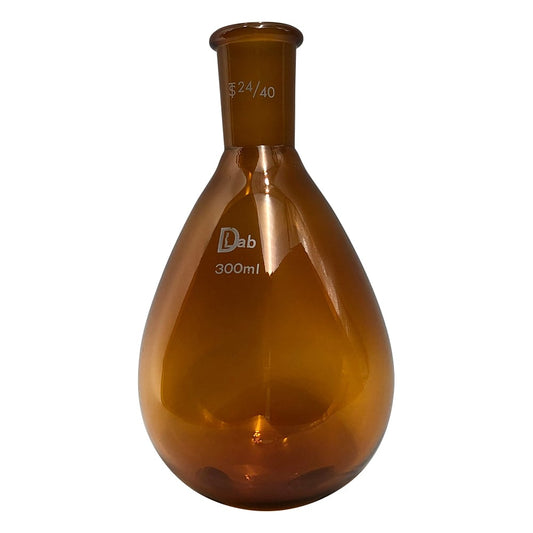 Common ground flask (brown) 300mL 24/40 1pc