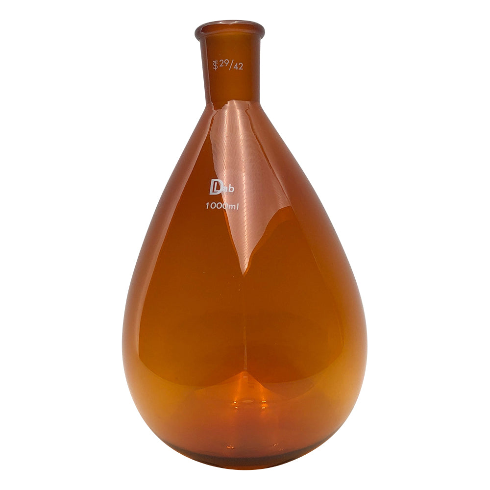 Common ground eggplant flask (brown) 1000mL 29/42 1pc