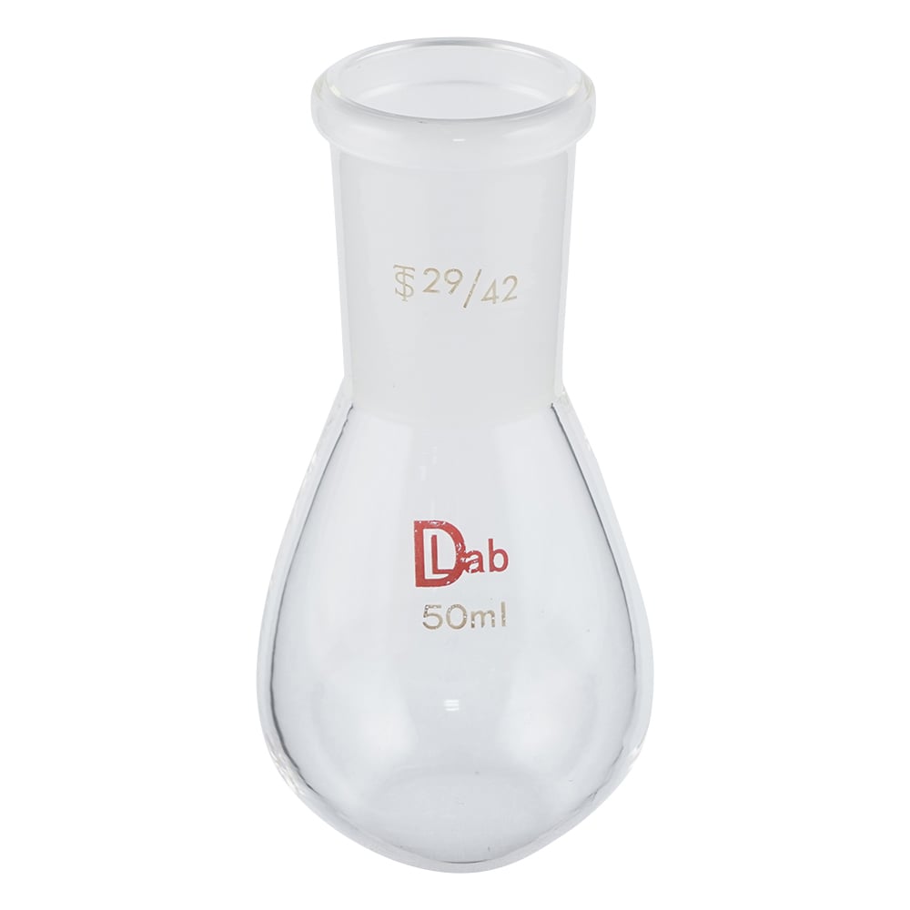 Common ground flat bottom flask (borosilicate glass-1) 50mL 29/42 1pc