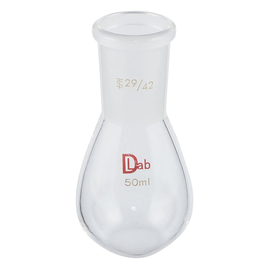 Common ground flat bottom flask (borosilicate glass-1) 50mL 29/42 1pc