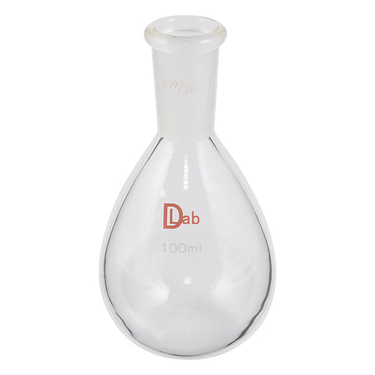 Common ground flat bottom flask (borosilicate glass-1) 100mL 19/38 1pc
