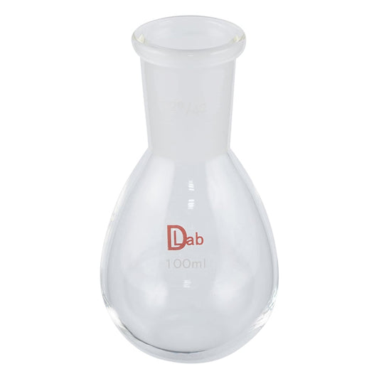 Common ground flat bottom flask (borosilicate glass-1) 100mL 29/42 1pc
