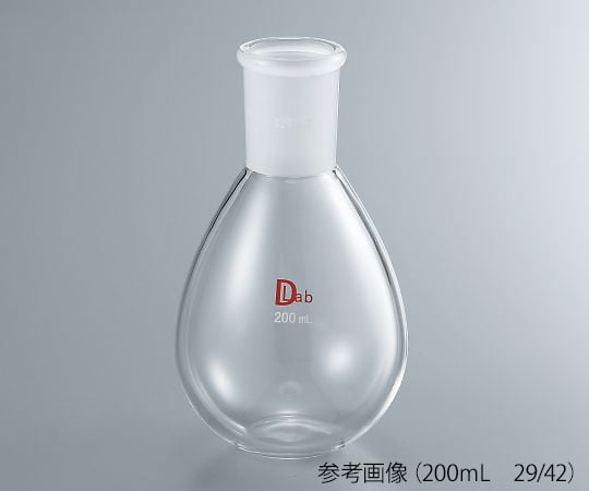 Common ground flat bottom flask (borosilicate glass-1) 500mL 24/40 1pc