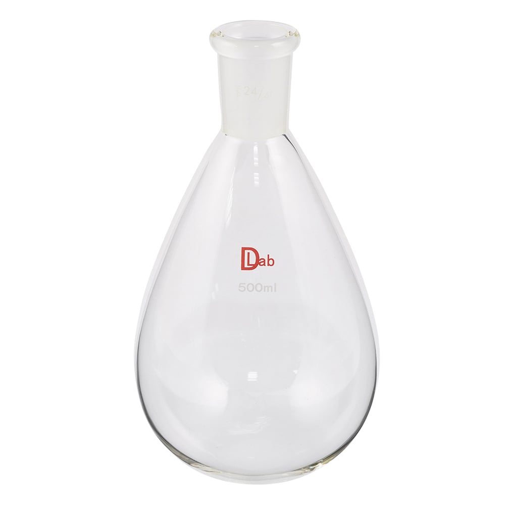 Common ground flat bottom flask (borosilicate glass-1) 500mL 24/40 1pc