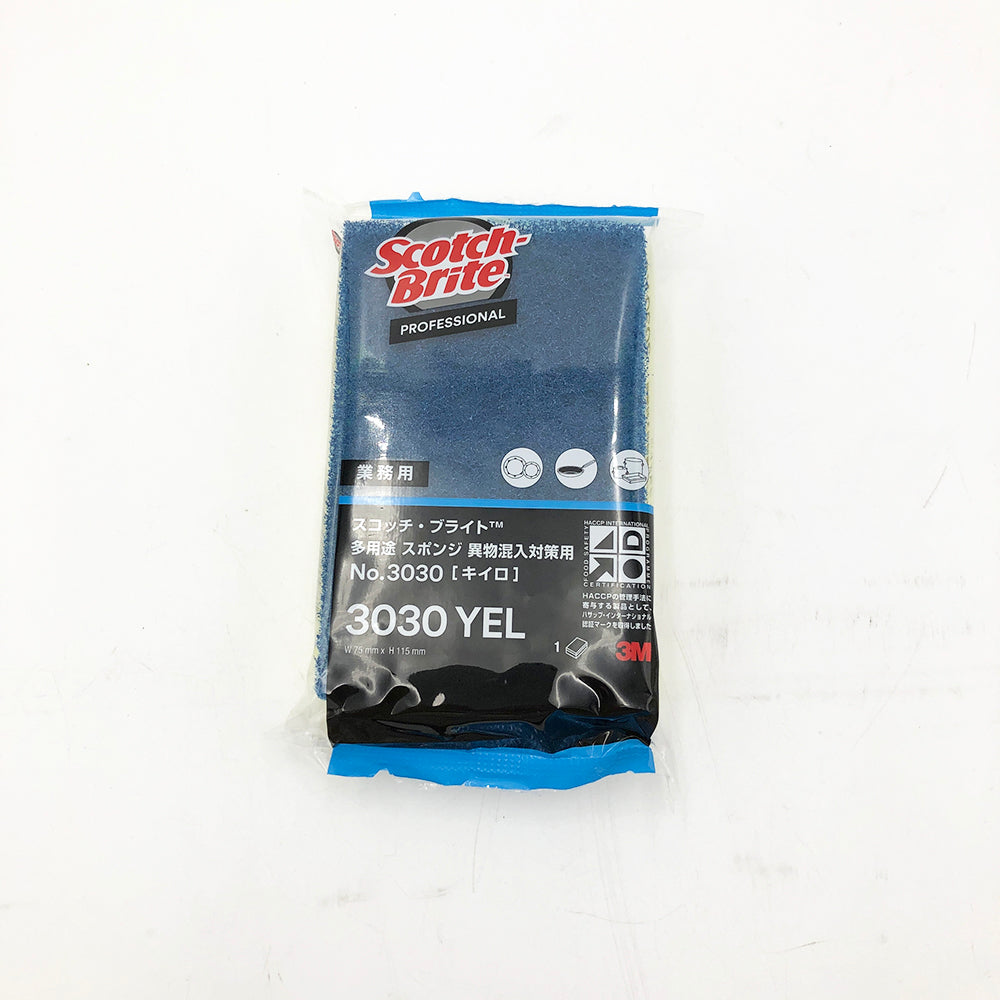 다용도 스폰지 스카치 브라이트™ 옐로우 3030 YEL 1개