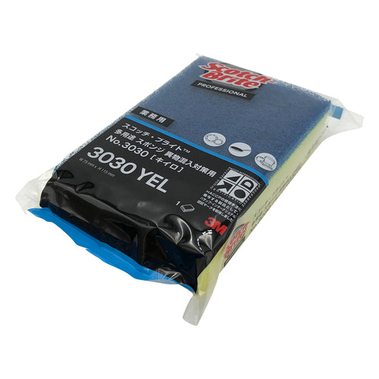 多用途スポンジ　スコッチ・ブライト™　イエロー　3030 YEL 1個