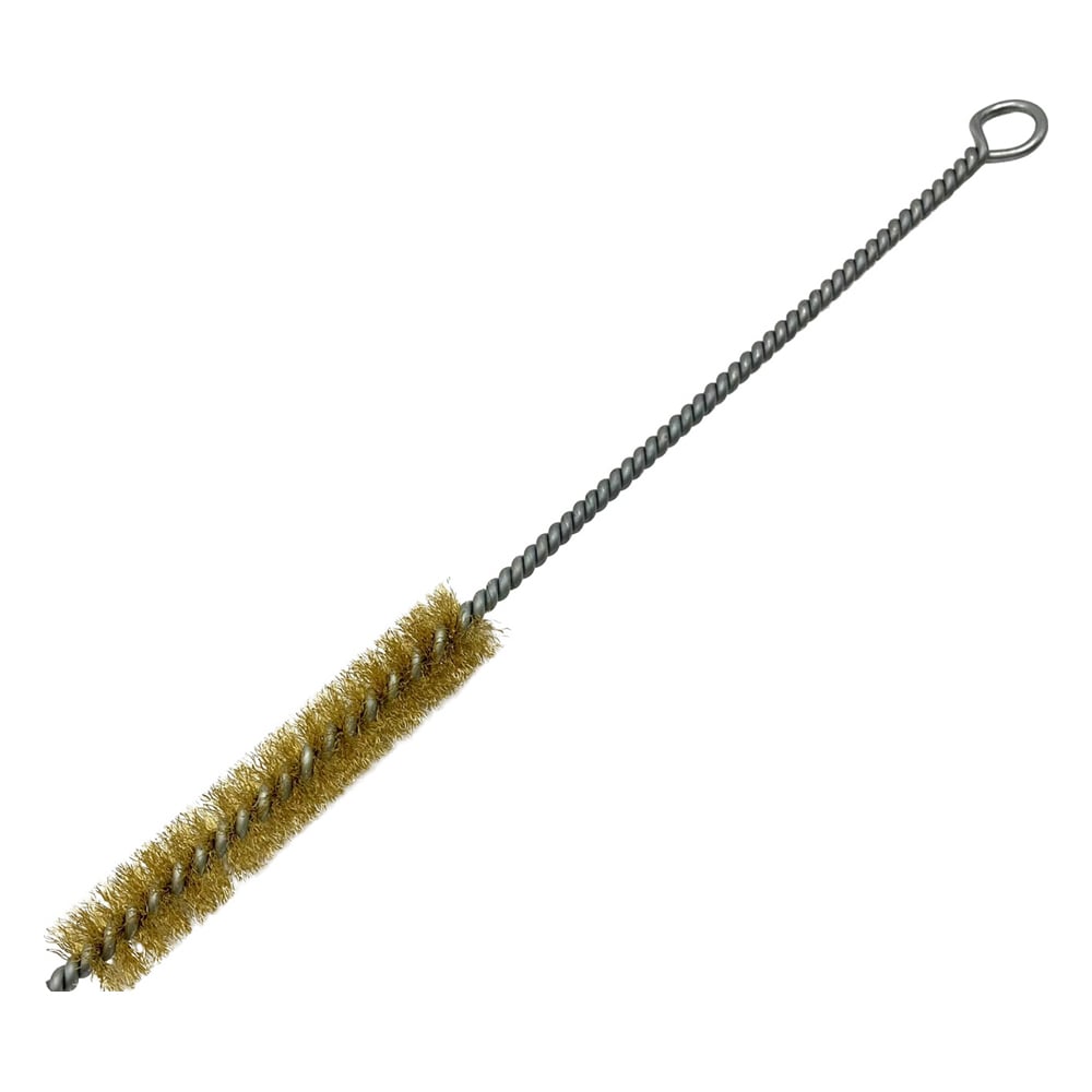 Twisted brush, brass, Φ14×200mm, NB-14-200, 1 piece