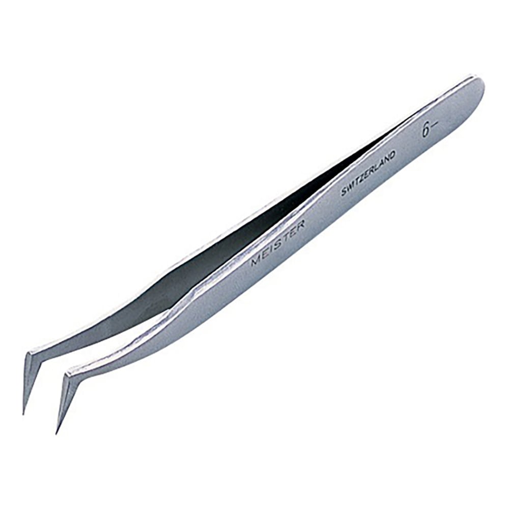 MEISTER Tweezers TNF (Titanium) No.6 1 piece