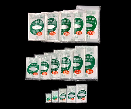 Polybag standard bag, thickness 0.08mm, 50 pieces, L08-1, 1 bag (50 pieces)