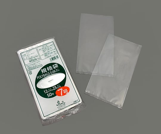 ポリバック規格袋　厚み0.08mm　50枚入　L08-7 1袋(50枚入)