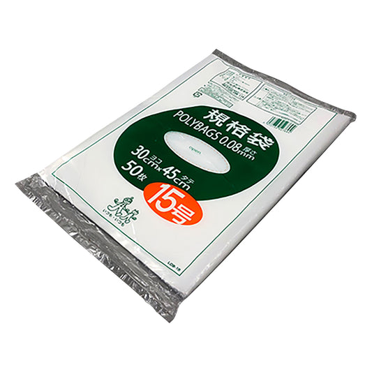ポリバック規格袋　厚み0.08mm　50枚入　L08-15 1袋(50枚入)