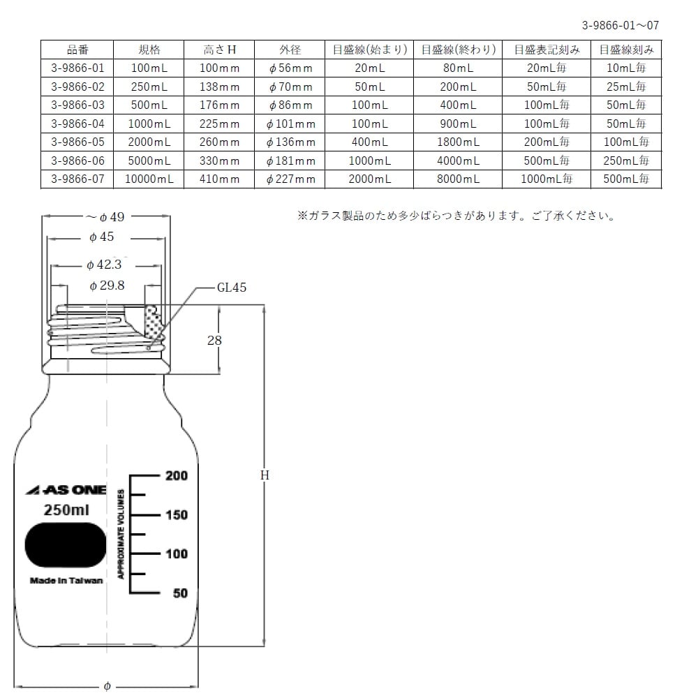 아이보틀 NEO GL-45 10000mL 1개