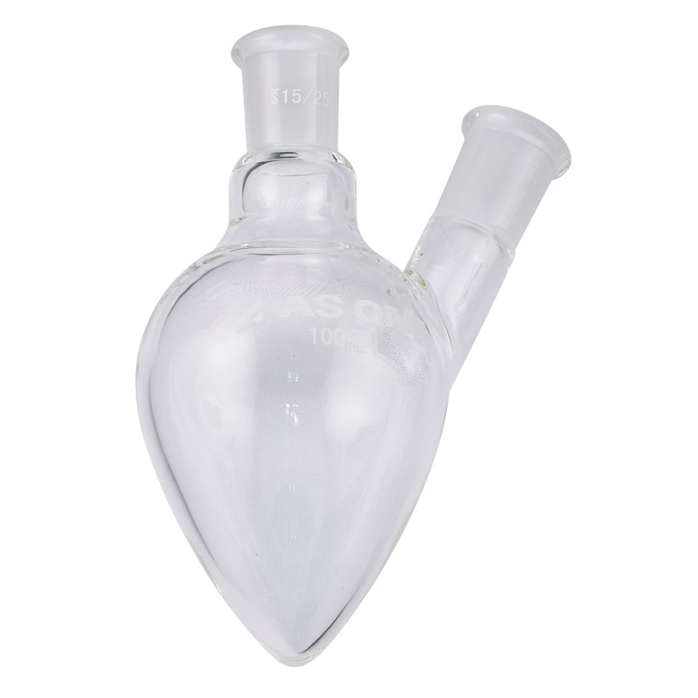 二口梨型フラスコ　100mL　FP2-100-1525 1個