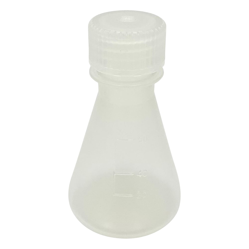 PP Erlenmeyer flask (with screw cap) 50mL PEF50 1pc