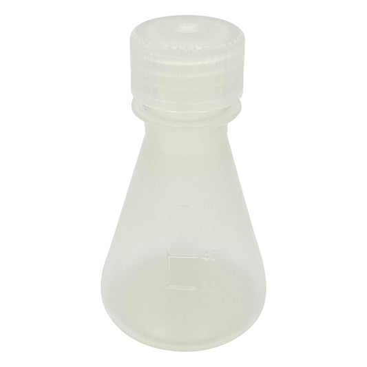 PP Erlenmeyer flask (with screw cap) 50mL PEF50 1pc