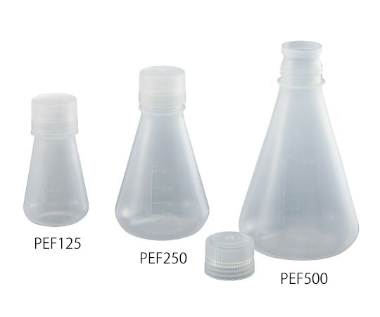 PP Erlenmeyer flask (with screw cap) 100mL PEF100 1pc