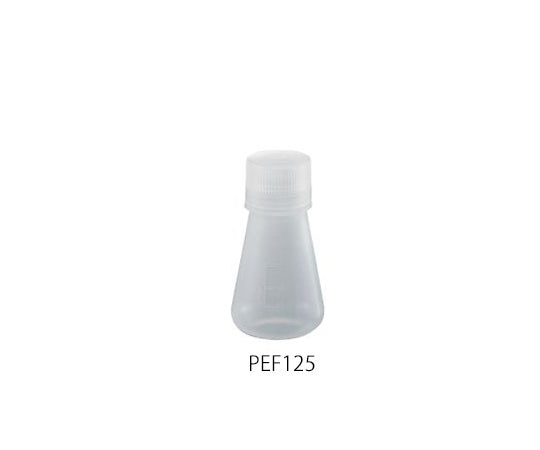 PP Erlenmeyer flask (with screw cap) 125mL PEF125 1pc