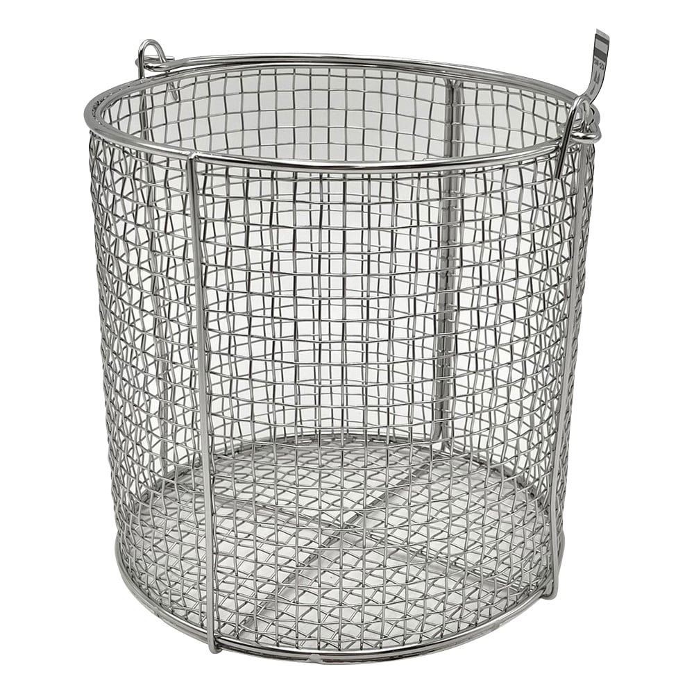 스테인리스 원형 세정 바구니 소 φ150×150mm SS150 1개