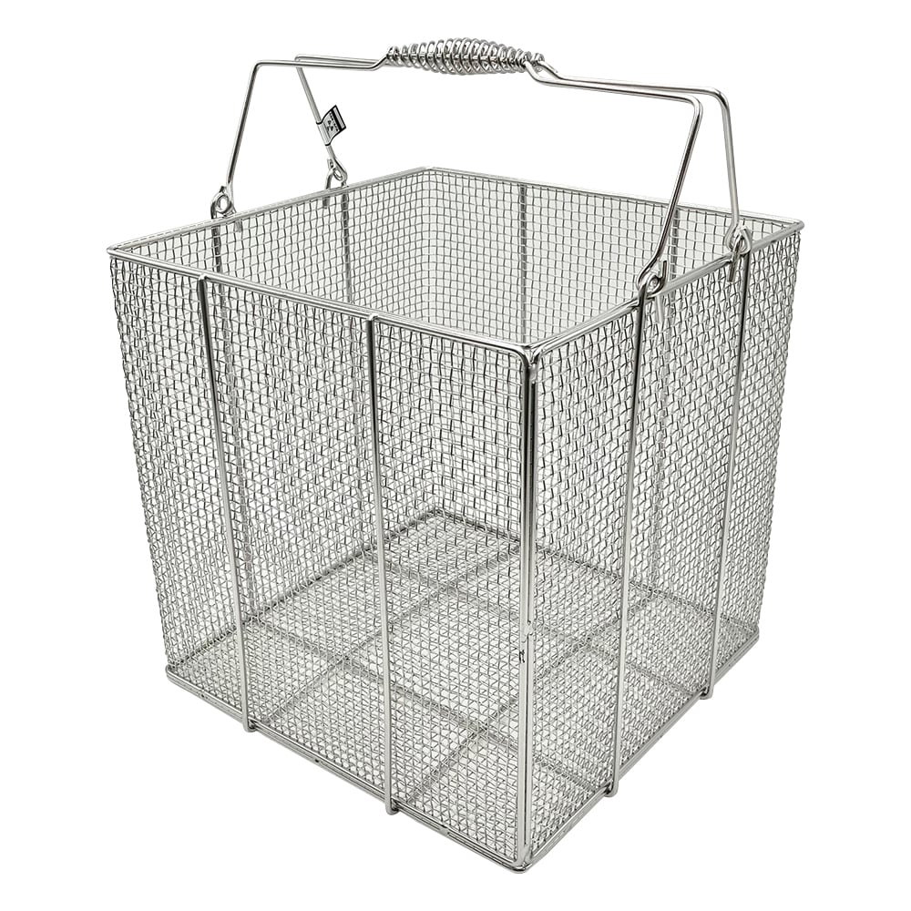 스테인리스 각형 세정 바구니 대 300×300×300mm SS300 1개