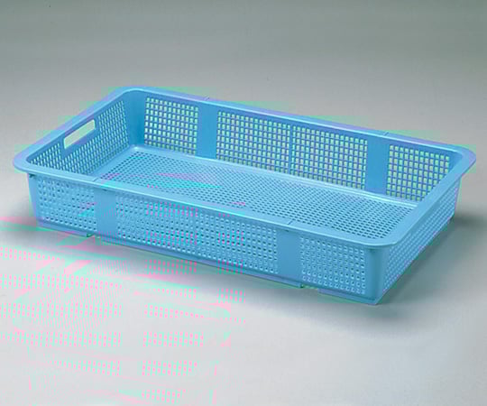 洗浄用バスケット （PP製） K-10　101430-00-BLL 1個