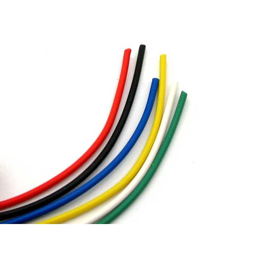 Vinyl electric wire 6 color set 0.2KV-1×6 1 set