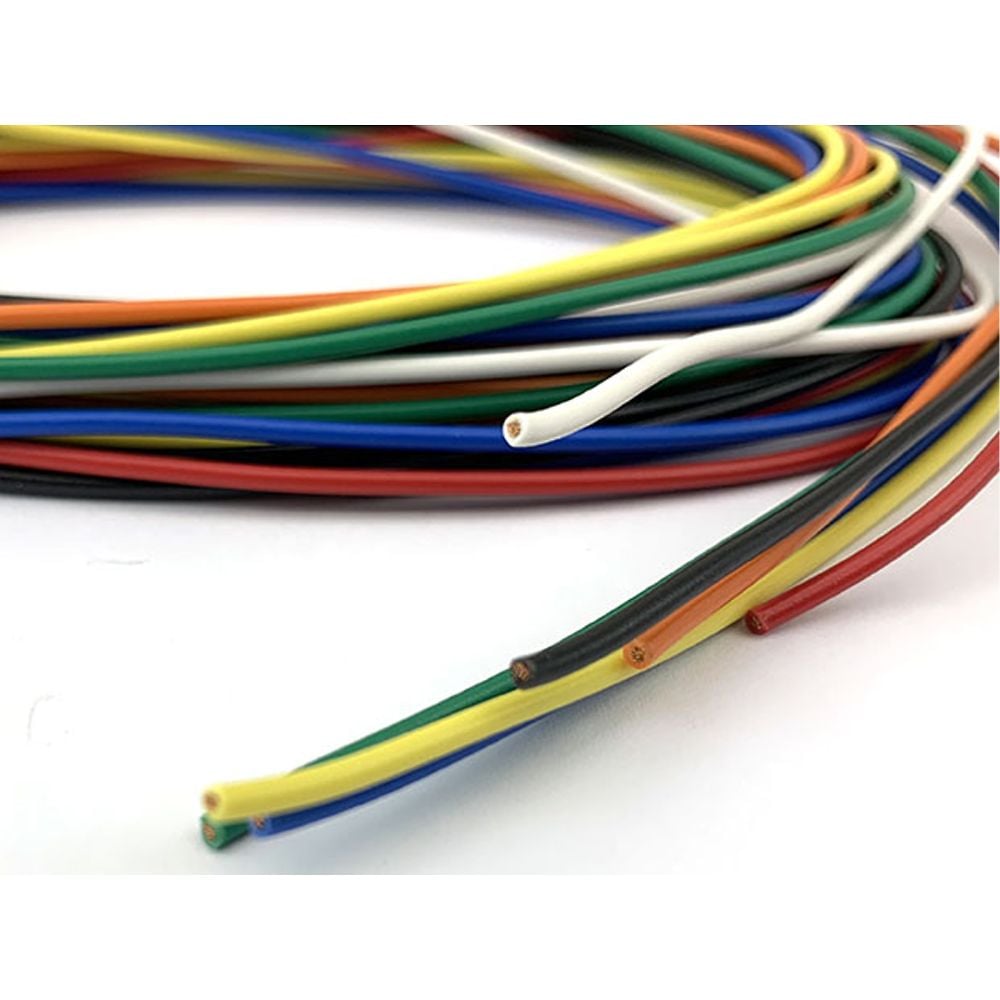 ビニル電線　7色セット　0.5KV-2×7 1セット