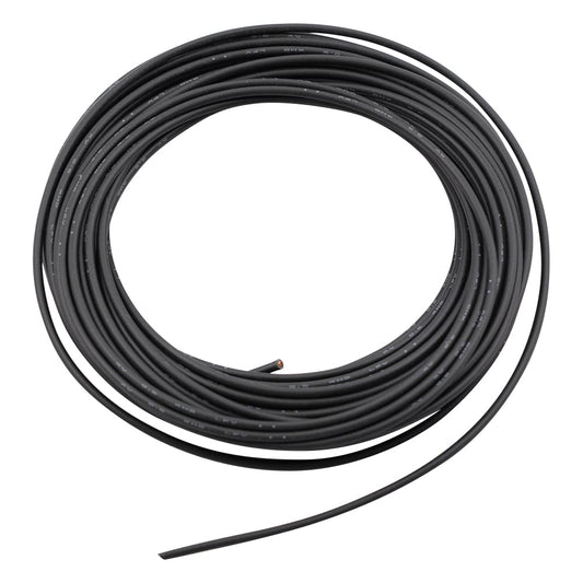 Vinyl electric wire, black, 10m, 0.5KV, BK L-10, 1 piece