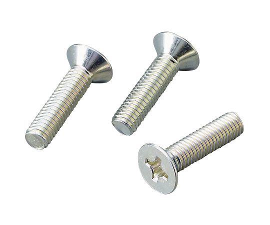 (+) Flat head screws, stainless steel, 100 pieces, M4 x 15, 1 bag (100 pieces)