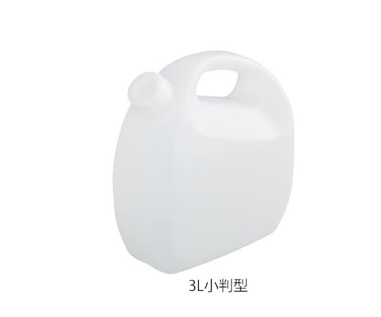 Square bottle (with lid) Oval 3L 1 piece
