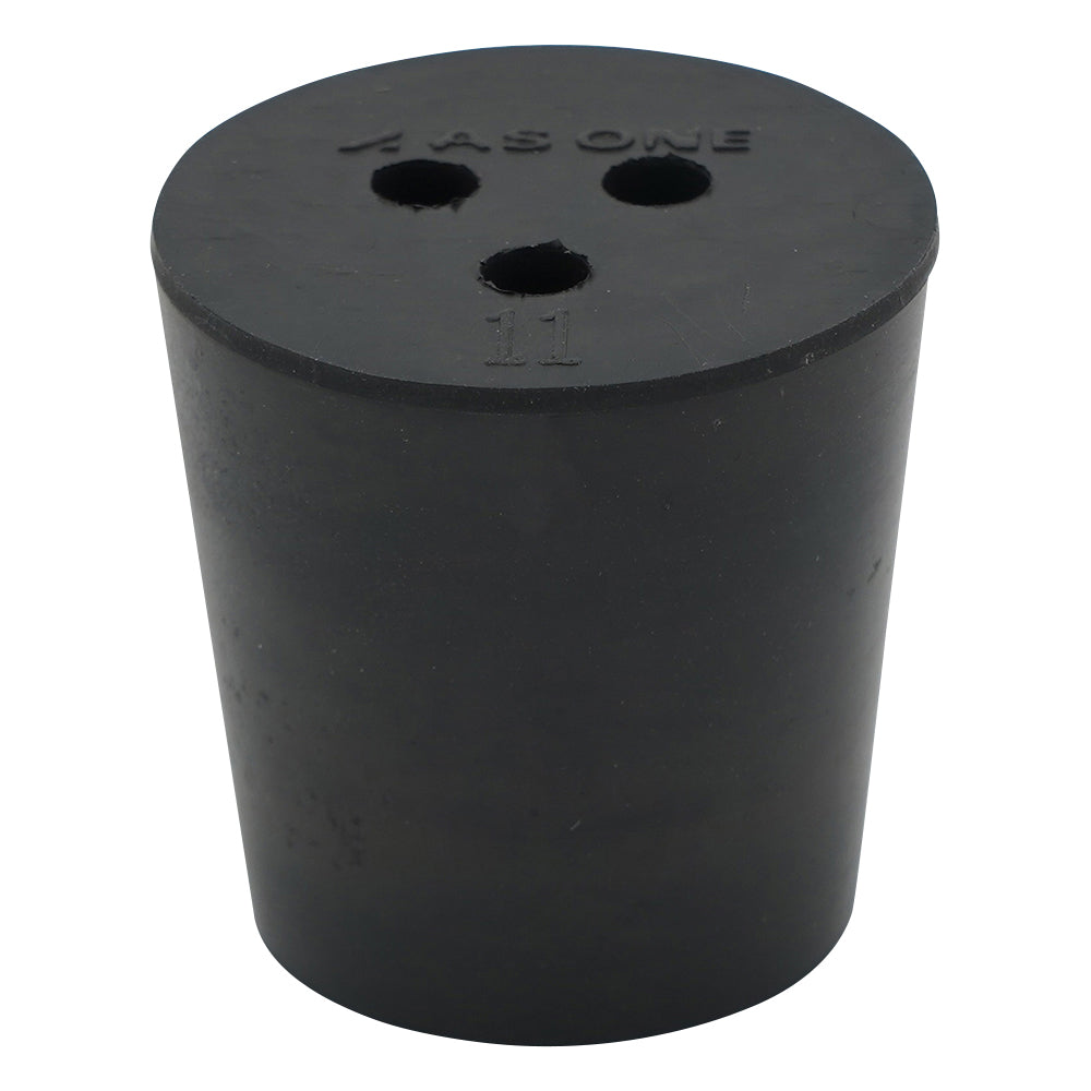 Rubber stopper with hole (Viton(R) stopper) No. 11 1 piece