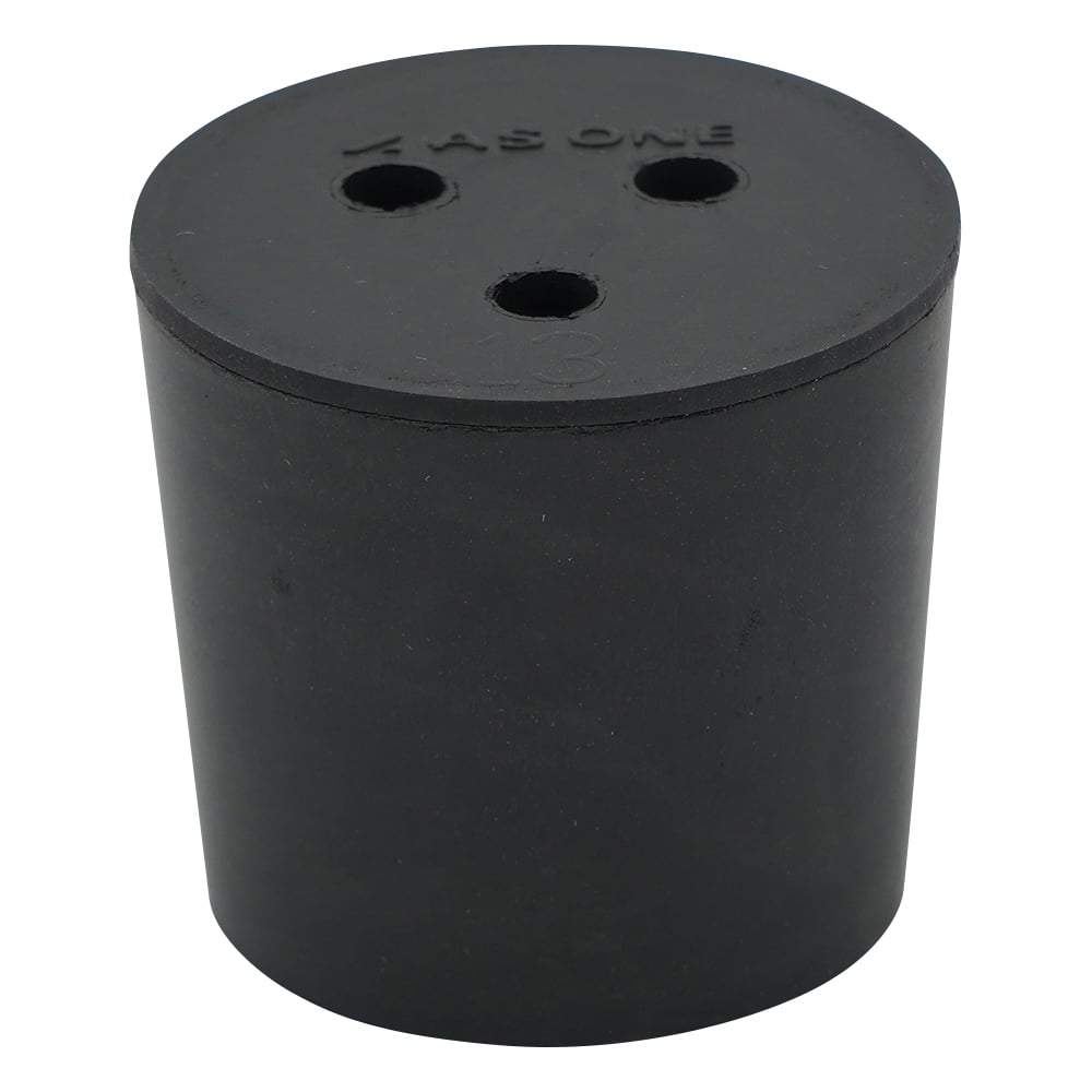 Rubber stopper with hole (Viton(R) stopper) No. 13 1 piece