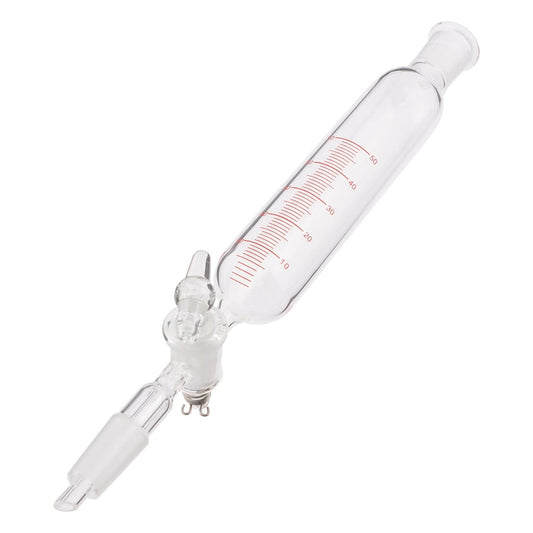 Cylindrical separatory funnel (glass cock) 60mL x 1
