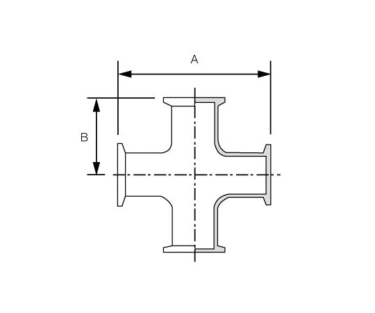Crosspiece NW40 type CP40 1 piece