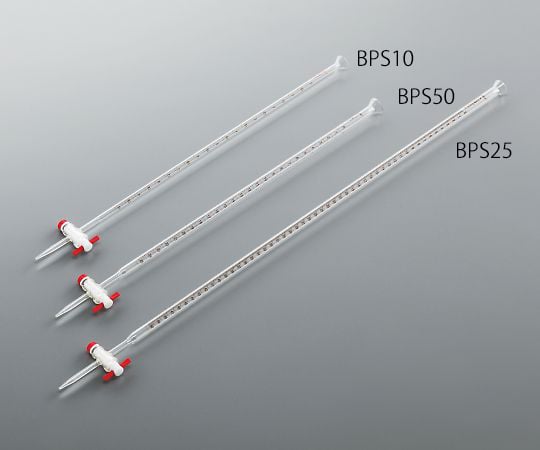 Wide-mouth burette (with PTFE cock) 10mL BPS10 1 piece
