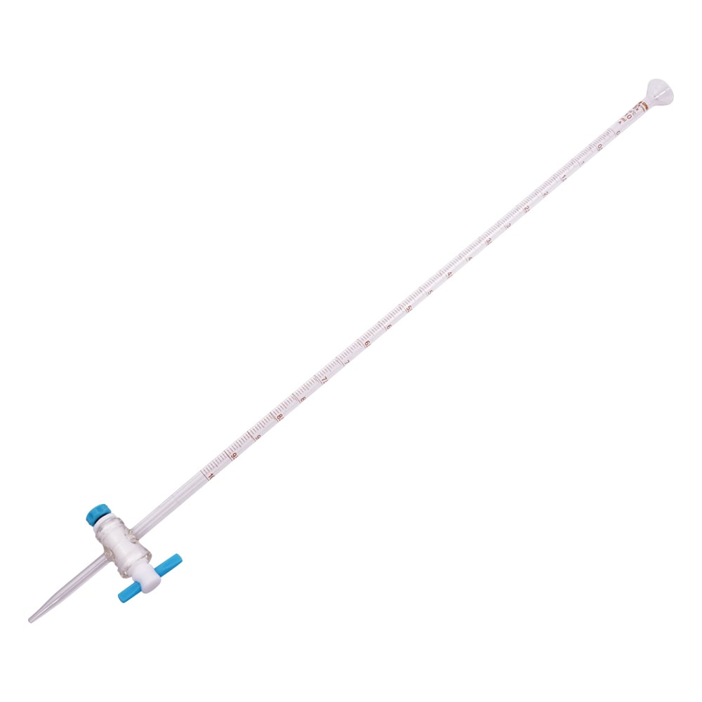 Wide-mouth burette (with PTFE cock) 10mL BPS10 1 piece