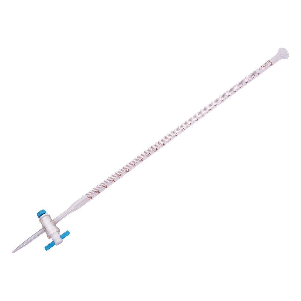 넓은 입 뷰렛 (PTFE 수탉 포함) 25mL BPS25 1 개