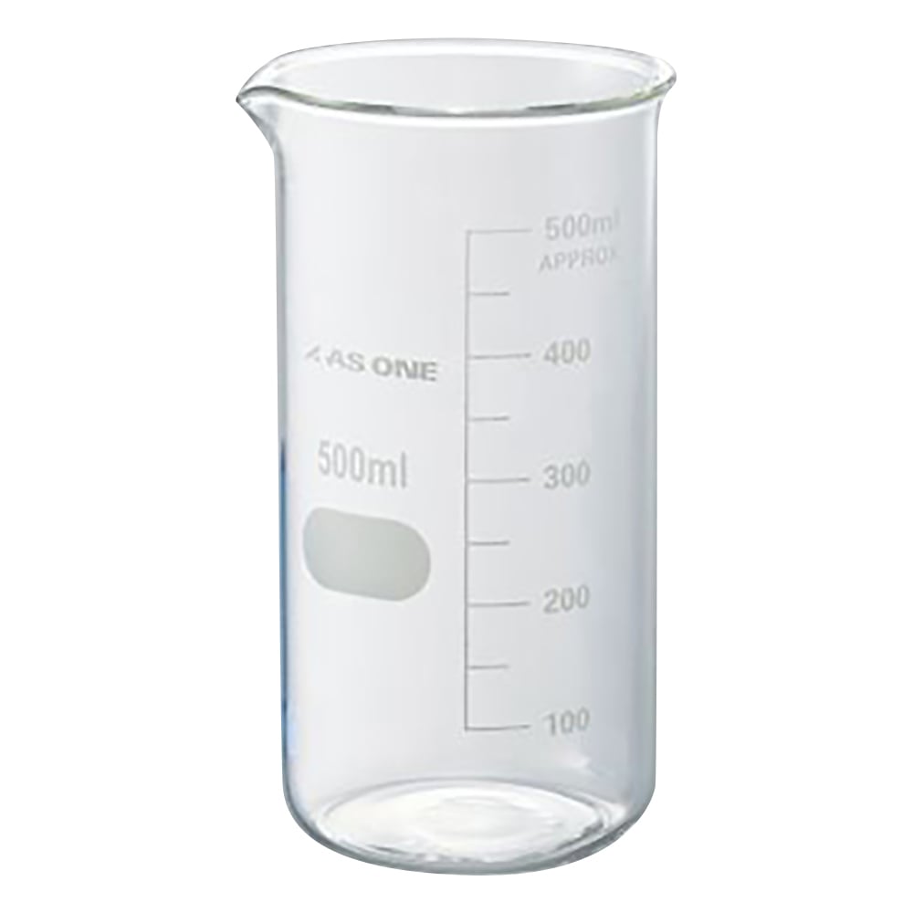 Tall beaker 500mL TFB500 1 piece