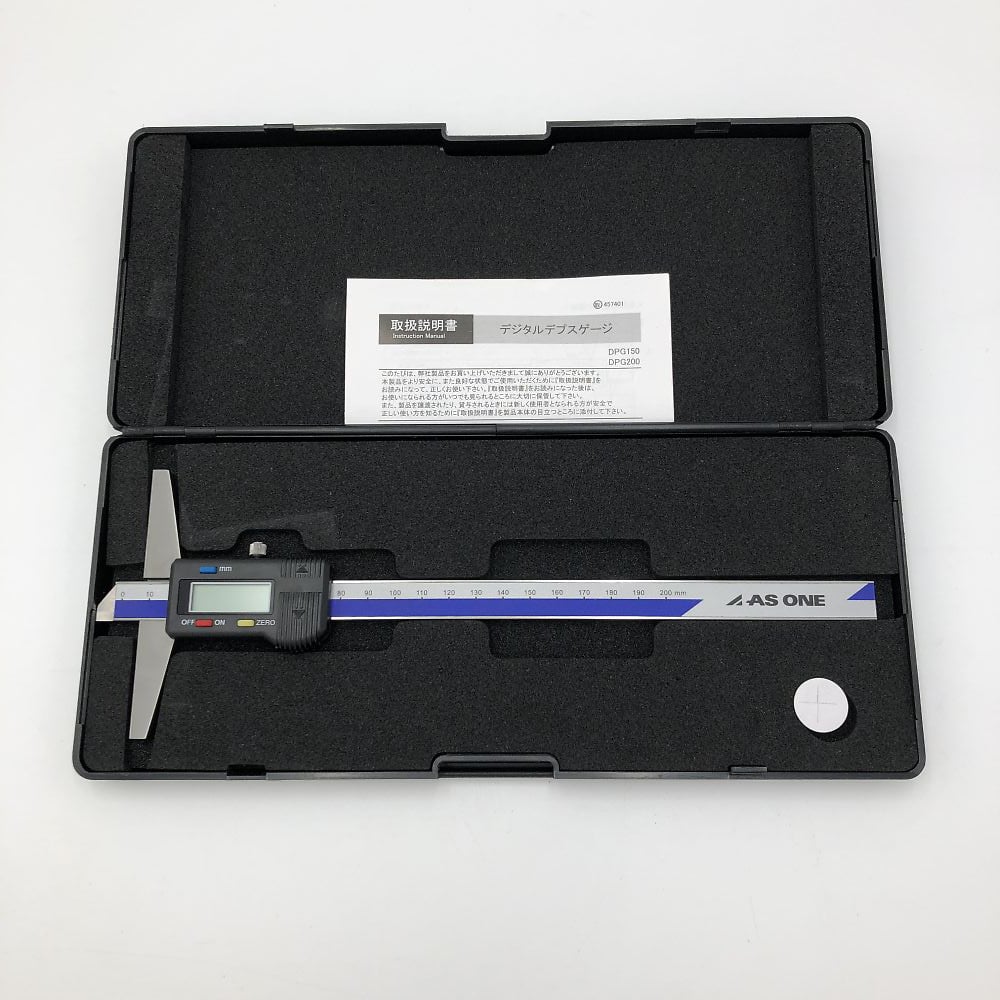 디지털 깊이 게이지(측정 범위 200mm) DPG200 1개