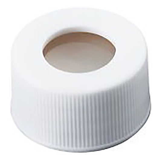 White perforated cap for syringe vials (with 3mm septum) 100 pieces SCW223 1 bag (100 pieces)