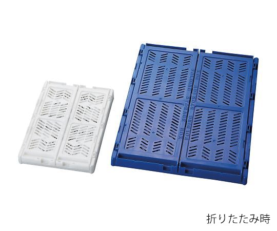 折りたたみコンテナ（コンパクト）　ホワイト　PC-SWH 1個