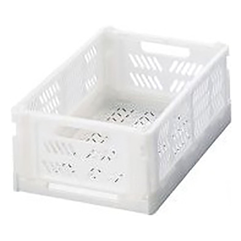 折りたたみコンテナ（コンパクト）　ホワイト　PC-SWH 1個