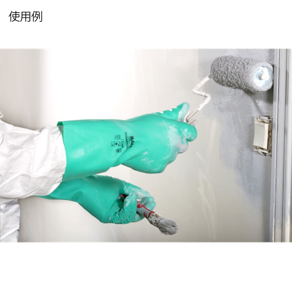 Nitrile gloves (anti-slip embossed/cotton-finished inside) XL 492-9 1 pair