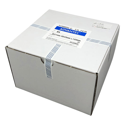 Cylindrical filter paper No.84 25 pieces 35400350 1 box (25 pieces)