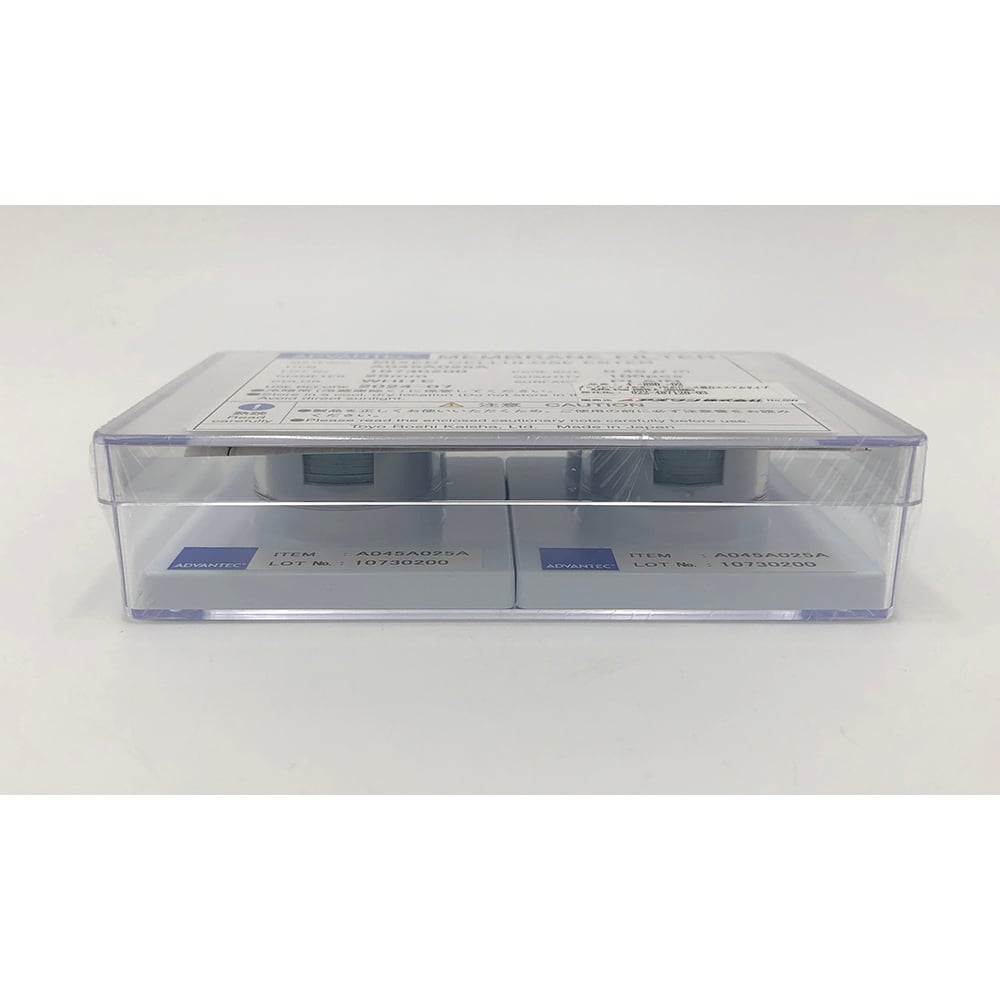 멤브레인 필터(셀룰로오스 혼합 에스테르 타입) 구멍 직경 0.45μm 100장입 10040002 1상자(100장입)