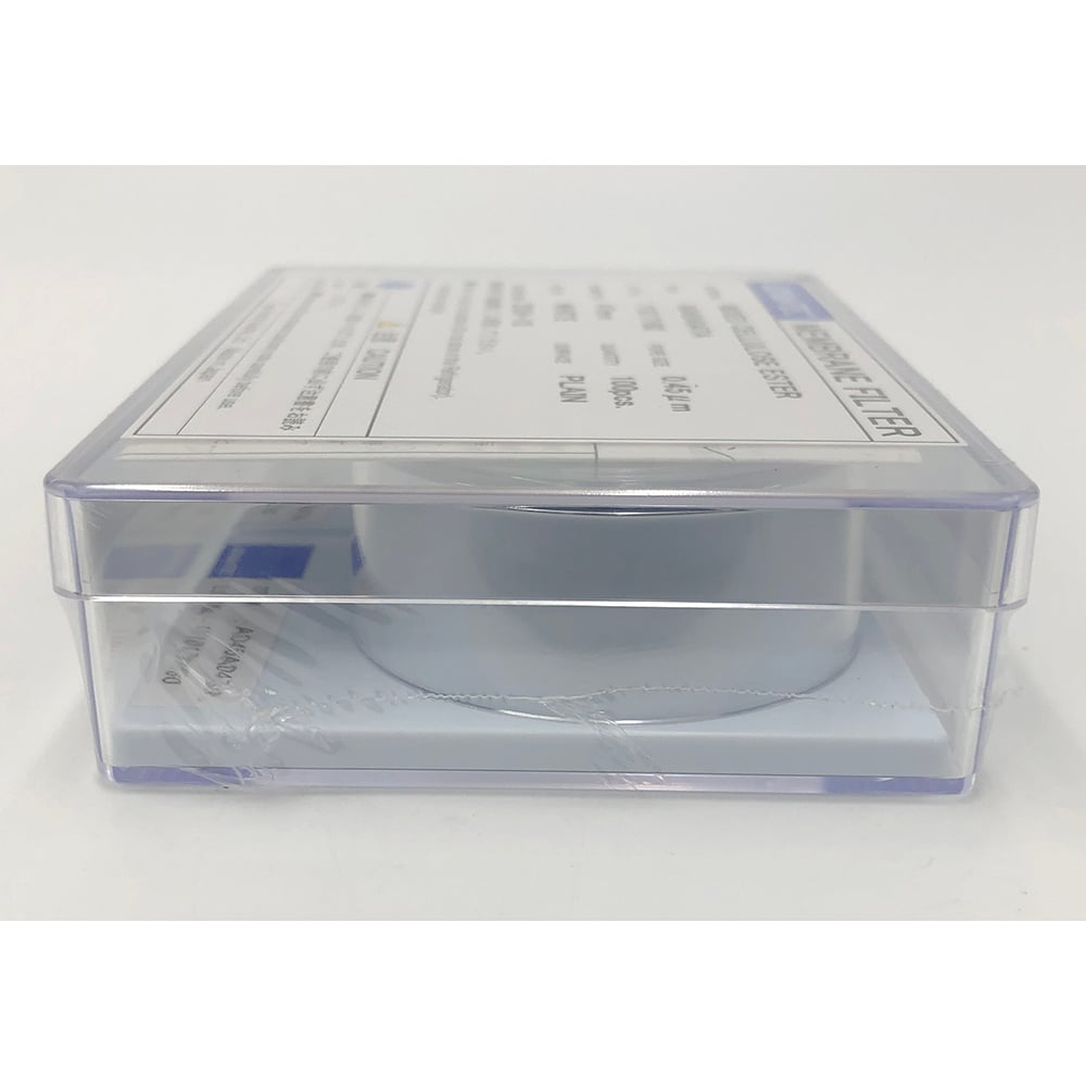 멤브레인 필터(셀룰로오스 혼합 에스테르 타입) 구멍 직경 0.45μm 100장입 10040004 1상자(100장입)