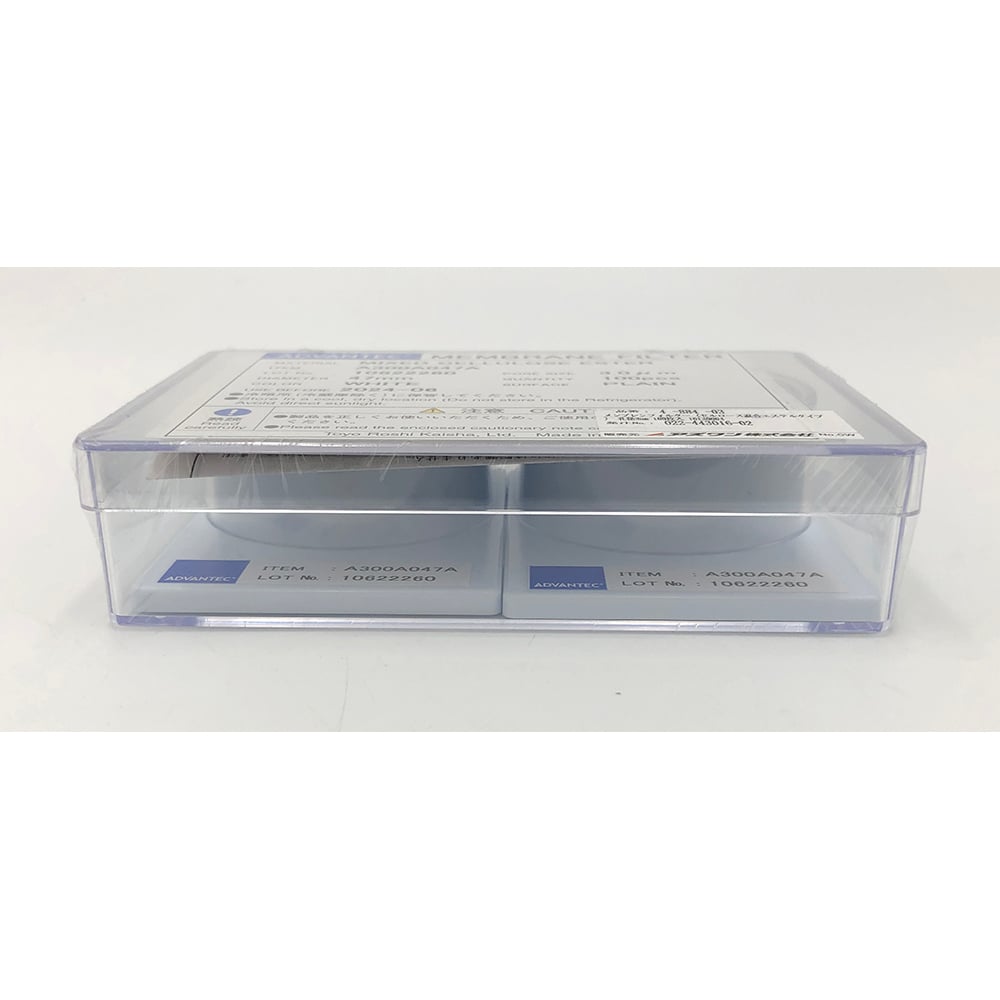 멤브레인 필터(셀룰로오스 혼합 에스테르 타입) 구멍 직경 3μm 100장입 10130004 1상자(100장입)