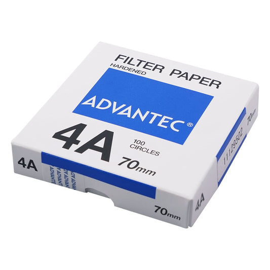 Hard filter paper No.4A 100 sheets 01411070 1 box (100 sheets)